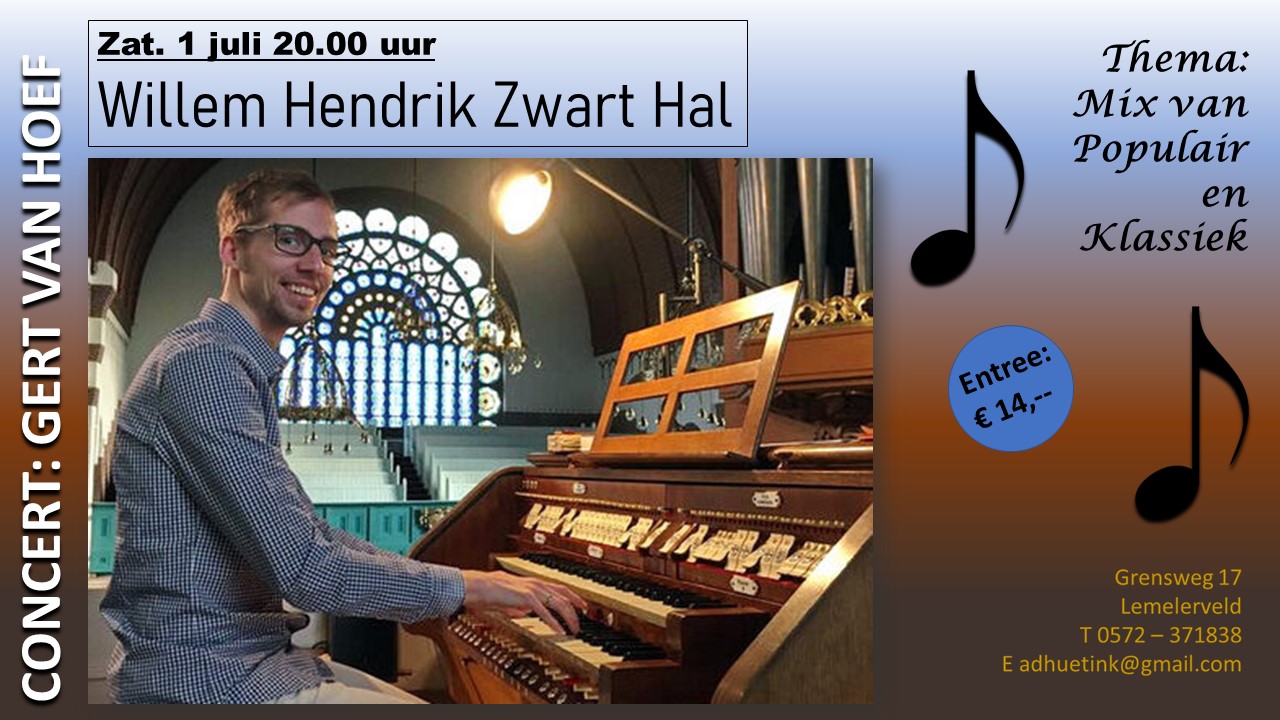 Concert Gerwin van der Plaats